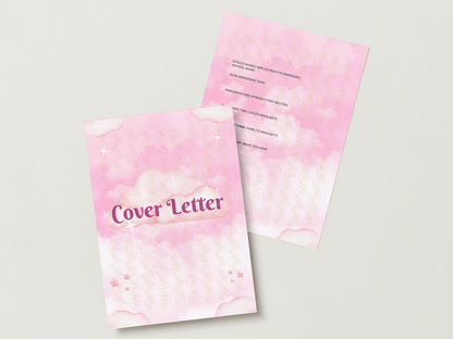 Brightlet | Pink Cloud Dreams Letter - BrightKey Futurist