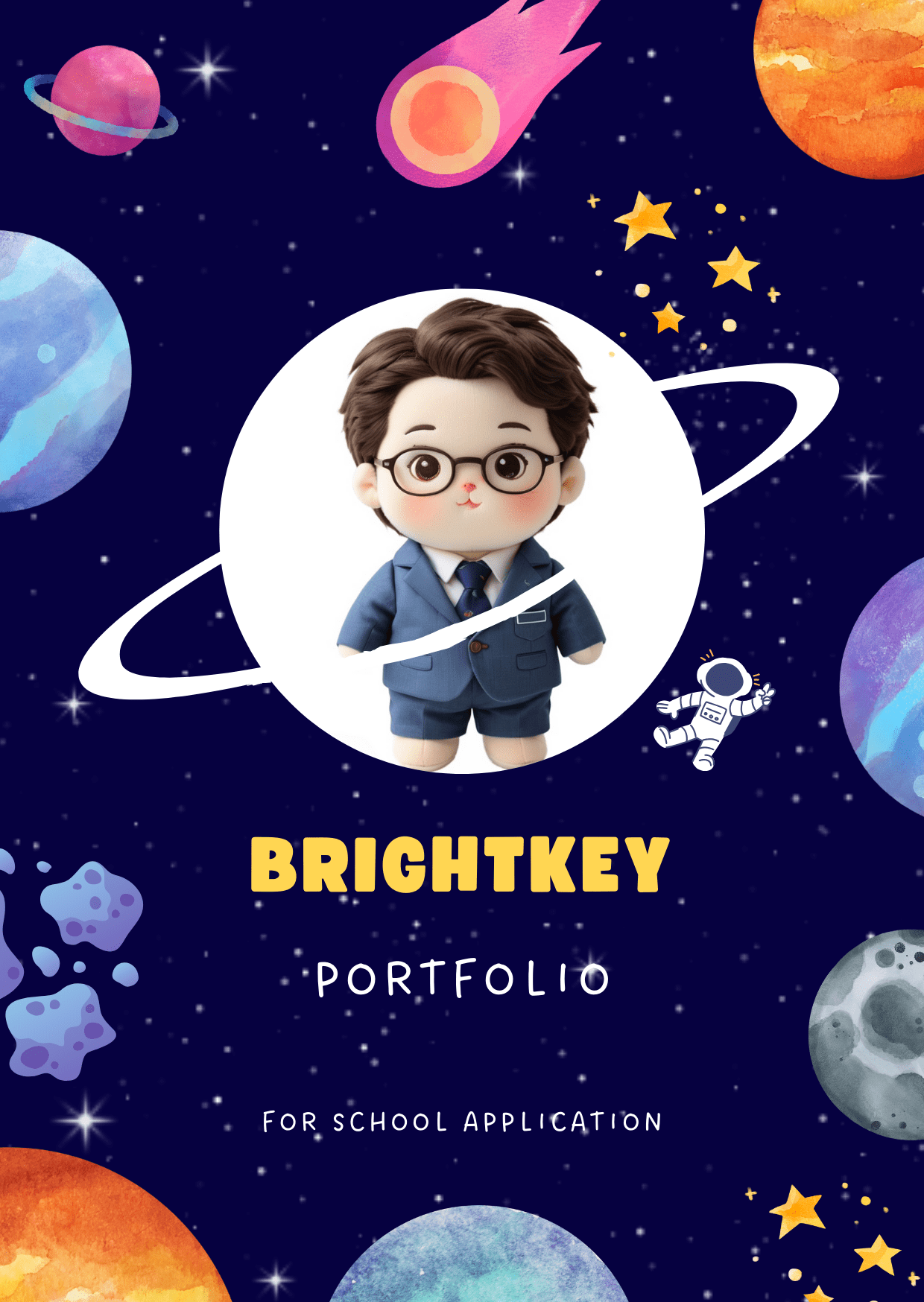 BrightPort | Cosmic Explorer Portfolio - BrightKey Futurist